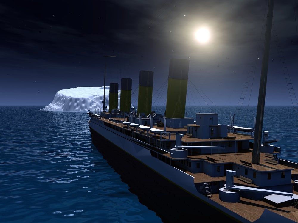 Would the Titanic have survived a head on collision with the iceberg?