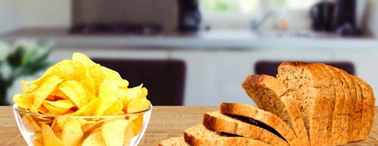 Chips & bread