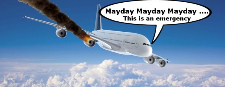 Mayday Crashing plane explosion fire smoke trail dying movie plane scienceabc