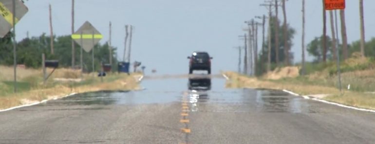 Why Do We See Fake Water (Mirages) On Roads On Hot Sunny Days?