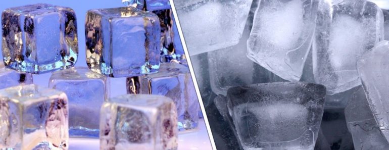 Cloudy & Clear Ice Cubes