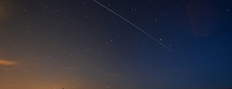 International Space Station Passing