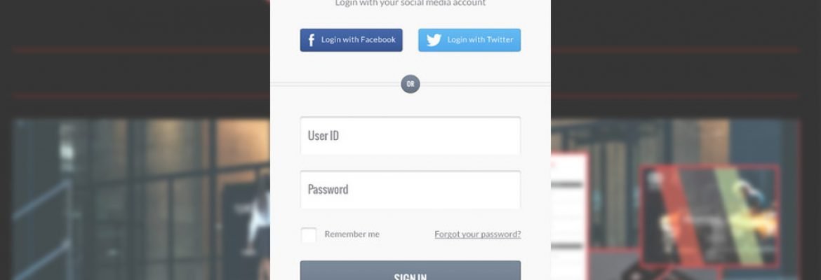 Website login with facebook