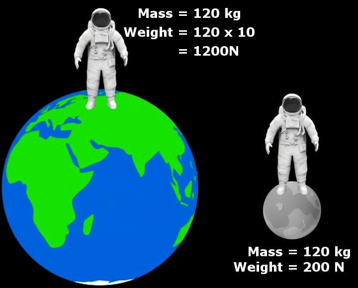 What s The Difference Between Mass And Weight ScienceABC