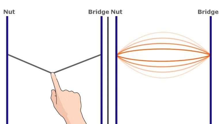 transverse vibration of strings theory