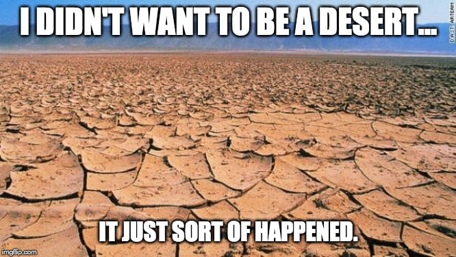  non volevo essere un deserto.. meme