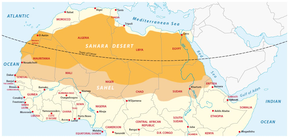 Can We Cover The Sahara Desert With Solar Panels? » ScienceABC