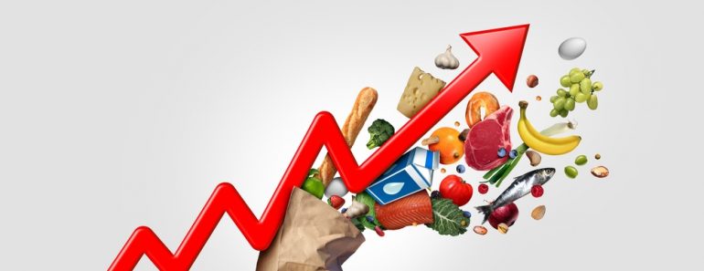 Rising,Food,Cost,And,Grocery,Prices,Surging,Costs,Of,Supermarket