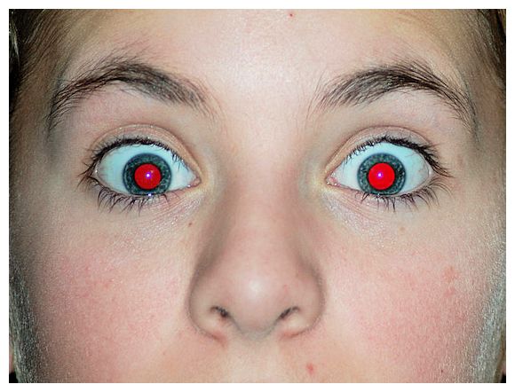 What Causes Red Eye Effect In Photographs Science Abc