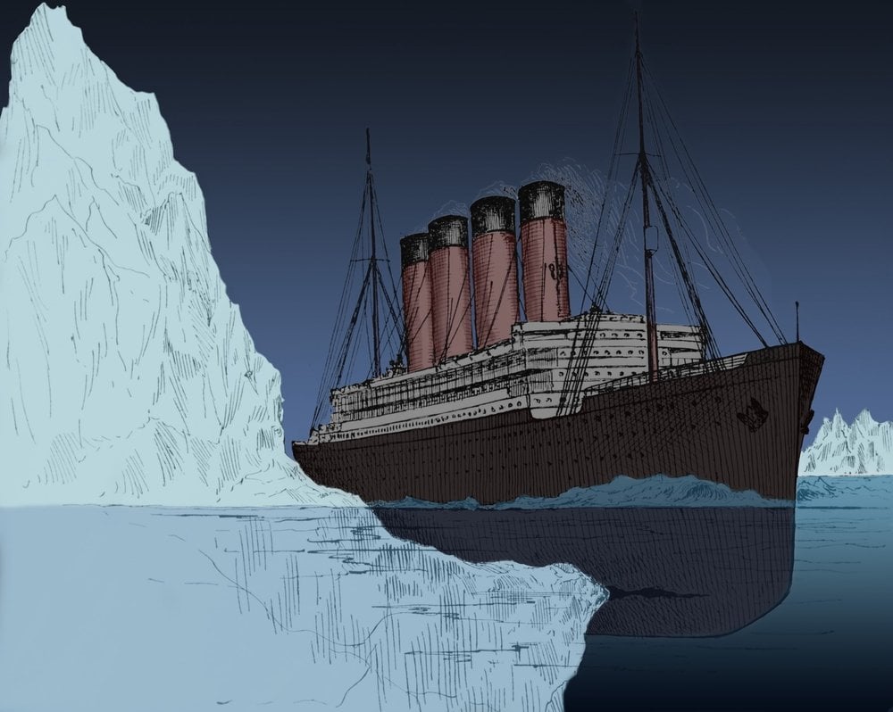 Top 53+ imagen if titanic hit the iceberg head on - abzlocal fi